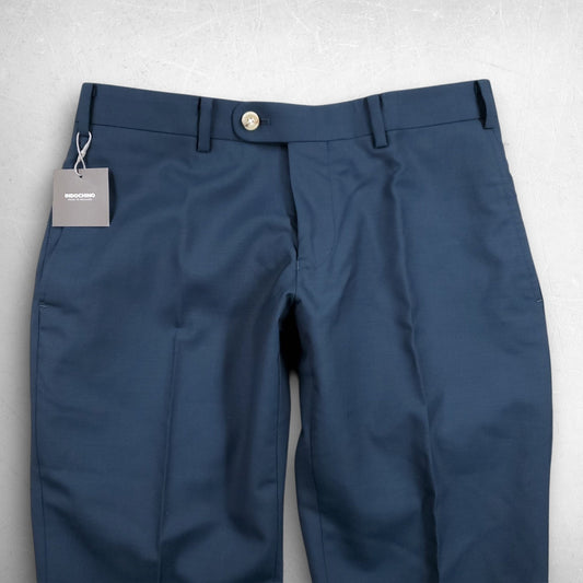 Indochino Made to Measure Slim Dress Pants Men 29x30 Teal Tailored Officecore