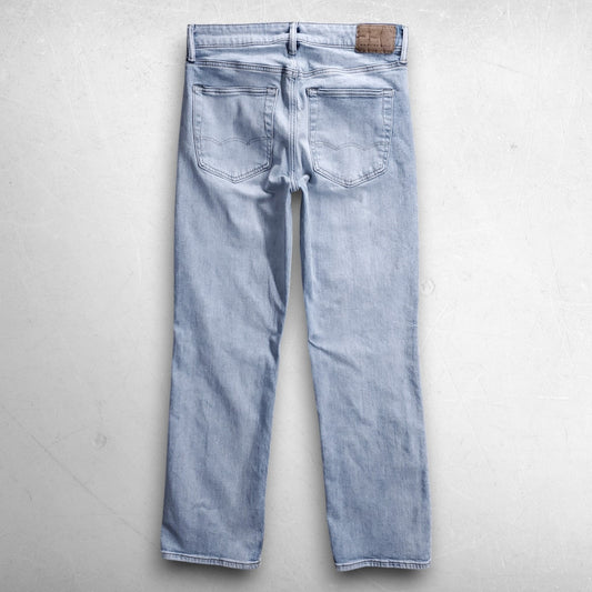 American Eagle Original Bootcut Jeans AirFlex+ Stretch Men 28x30 Lt Blue Cowboy