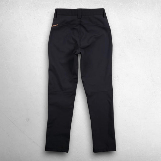 Free Soldier Snow Pants Men 29 Black Softshell Fleece Lined Winter Hiking