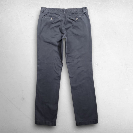 Vineyard Vines Breaker Pants Men 32x32 Gray Straight Leg Stretch Chino