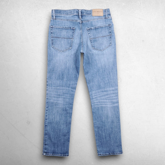 Lucky 223 Straight Jeans Men 32/30 Blue Stretch Medium Wash Y2K Normcore