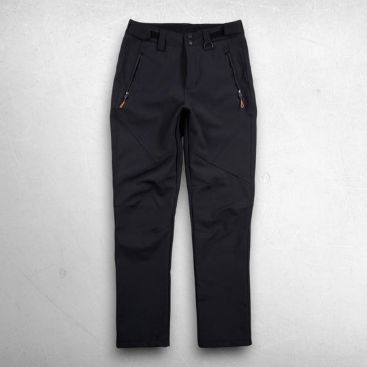 Free Soldier Snow Pants Men 29 Black Softshell Fleece Lined Winter Hiking
