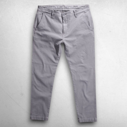 Levi's XX Chino Pants Slim Taper Stretch Men 34x30 Gray Smart Casual Preppy