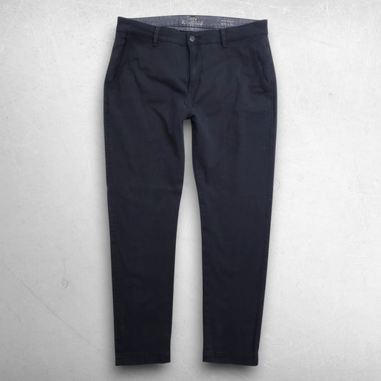 Levis XX Chino Slim Taper Pants Stretch Men 34x30 Black Dress Casual Preppy