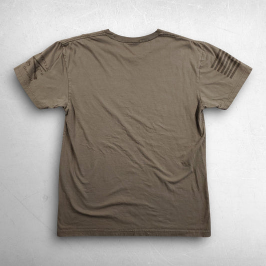 Grunt Style This We'll Defend T shirt Men M Olive Green "Always Forward" Vet