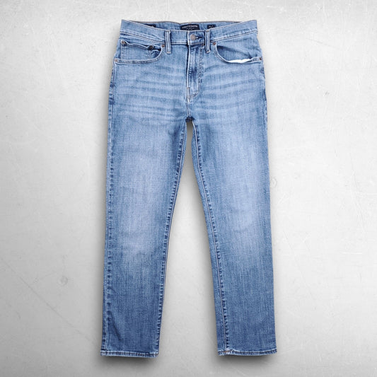 Lucky 223 Straight Jeans Men 32/30 Blue Stretch Medium Wash Y2K Normcore