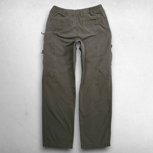 5.11 Tactical Covert Cargo Pant Zip Leg Pockets Men 30x33 Brownish Green